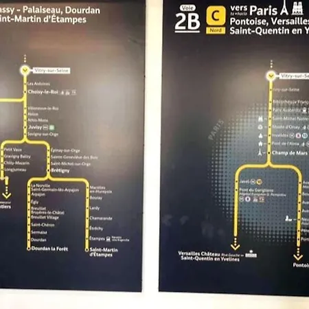 Luxury A 10mn Du Centre De Paris & Free Parking 아파트 비트리쉬르센