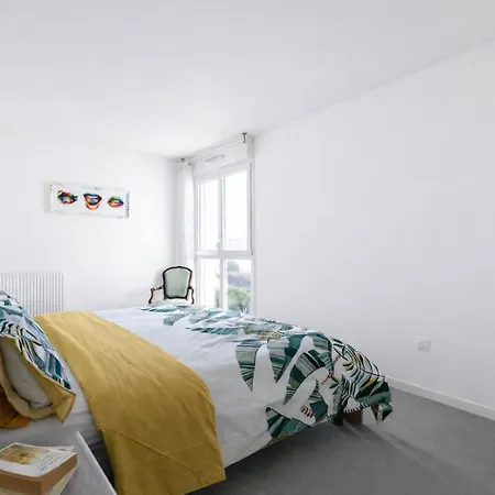 Luxury A 10mn Du Centre De Paris & Free Parking דירה *