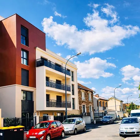 דירה Luxury A 10mn Du Centre De Paris & Free Parking *